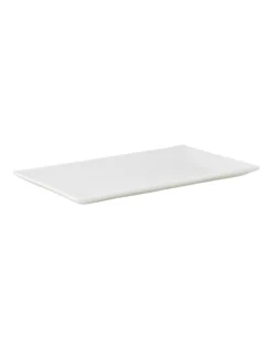 Maxwell & Williams Basics Rectangular Platter 27x16cm In White -Cutlery Shop 934411870 2 720x928