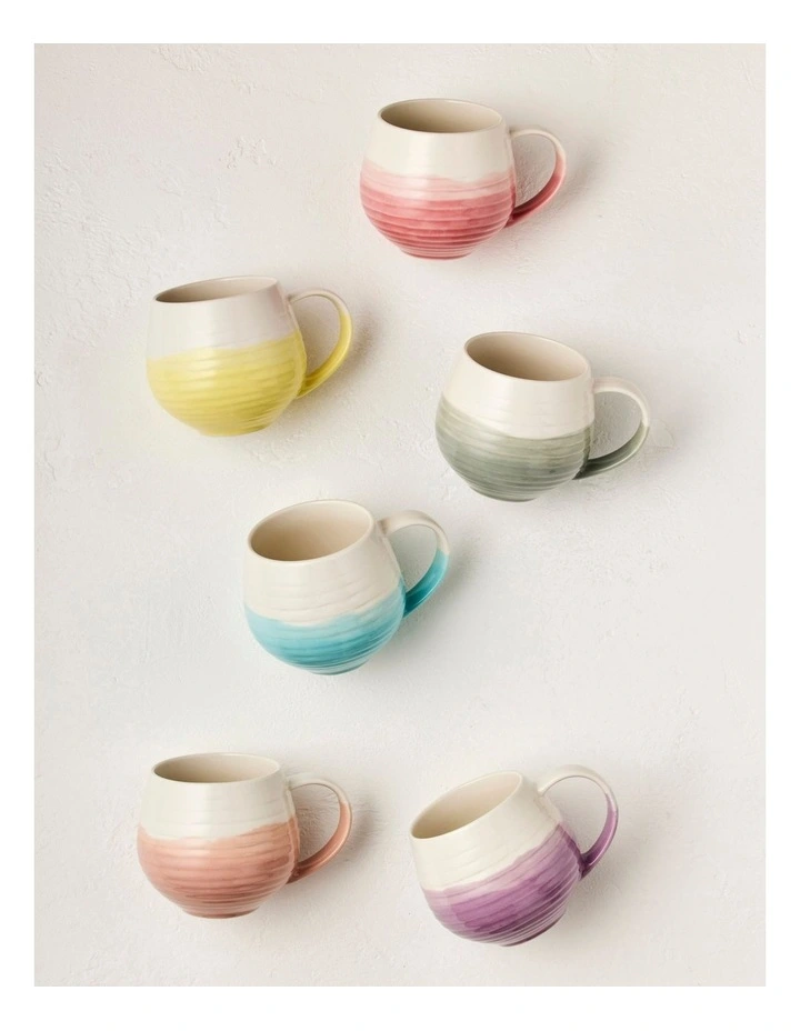 Maxwell & Williams Illusion Snug Mug 400ml In Pink 6 Maxwell & Williams Illusion Snug Mug 400ml In Pink - Image 4