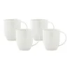 Maxwell & Williams Basics Diamonds Coupe Mug 420ml Set Of 4 Gift Boxed In White -Cutlery Shop 934412680 1 720x928