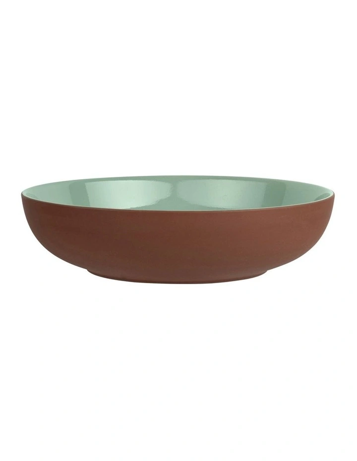 Maxwell & Williams Sienna Serving Bowl 28x7cm In Brown/Teal 3 Maxwell & Williams Sienna Serving Bowl 28x7cm In Brown/Teal