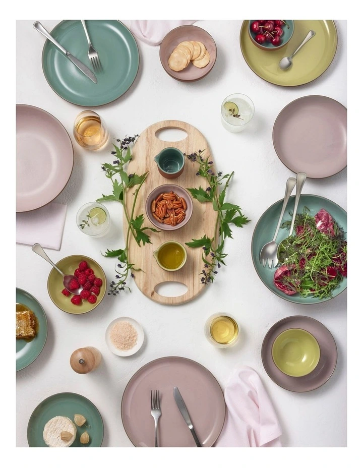 Maxwell & Williams Sienna Serving Bowl 28x7cm In Brown/Teal 5 Maxwell & Williams Sienna Serving Bowl 28x7cm In Brown/Teal - Image 3