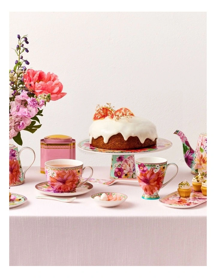 Maxwell & Williams Teas & C's Dahlia Daze Tea Tin In Sky 4 Maxwell & Williams Teas & C's Dahlia Daze Tea Tin In Sky - Image 2