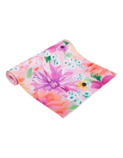 Maxwell & Williams Teas & C's Dahlia Daze Cotton Runner 150x33cm In Multi