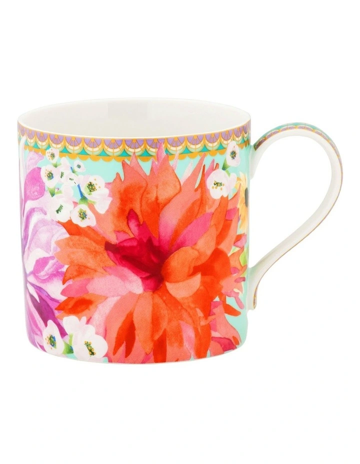 Maxwell & Williams Teas & C's Dahlia Daze Mug 430ML Gift Boxed In Multi 3 Maxwell & Williams Teas & C's Dahlia Daze Mug 430ML Gift Boxed In Multi