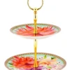 Maxwell & Williams Teas & C's Dahlia Daze 2 Tiered Cake Stand Gift Boxed In Multi -Cutlery Shop 934420420 1 720x928