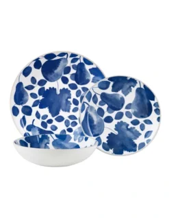 Maxwell & Williams Giverny Dinner Set 12pc Gift Boxed In Blue