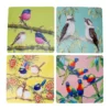 Maxwell & Williams Bird Talk Cork Placemat 29x29cm Set Of 4 Gift Boxed In Assorted