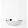 Electra Irregular Coupe Serving Dish 27cm In Silver