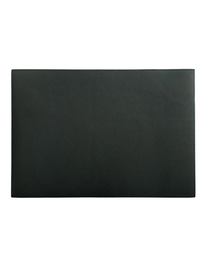 Maxwell & Williams Table Accents Leather Placemat 43x30cm In Charcoal 3 Maxwell & Williams Table Accents Leather Placemat 43x30cm In Charcoal