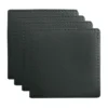 Maxwell & Williams Table Accents Leather Coaster 10x10cm Set Of 4 In Charcoal 2 Maxwell & Williams Table Accents Leather Coaster 10x10cm Set Of 4 In Charcoal -Cutlery Shop 942519610 1 720x928