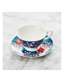 Botanic Cups & Saucer Set Of 4 200ml In Multi -Cutlery Shop 954961750 7 720x928