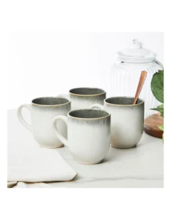 Nova Reactive Stoneware 16 Piece Dinner Set In Olive -Cutlery Shop 954962200 6 720x928