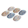 Porcelain Moroccan Oval Platters Set Of 6 In Multi -Cutlery Shop 954963460 1 720x928