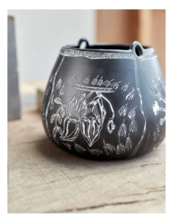 Robert Gordon X Juluwarlu Teardrop Bowl In Black -Cutlery Shop 957987010 3 720x928