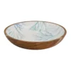 Marine Salad Bowl 35x7.5cm In Blue/Brown -Cutlery Shop 962307370 1 720x928