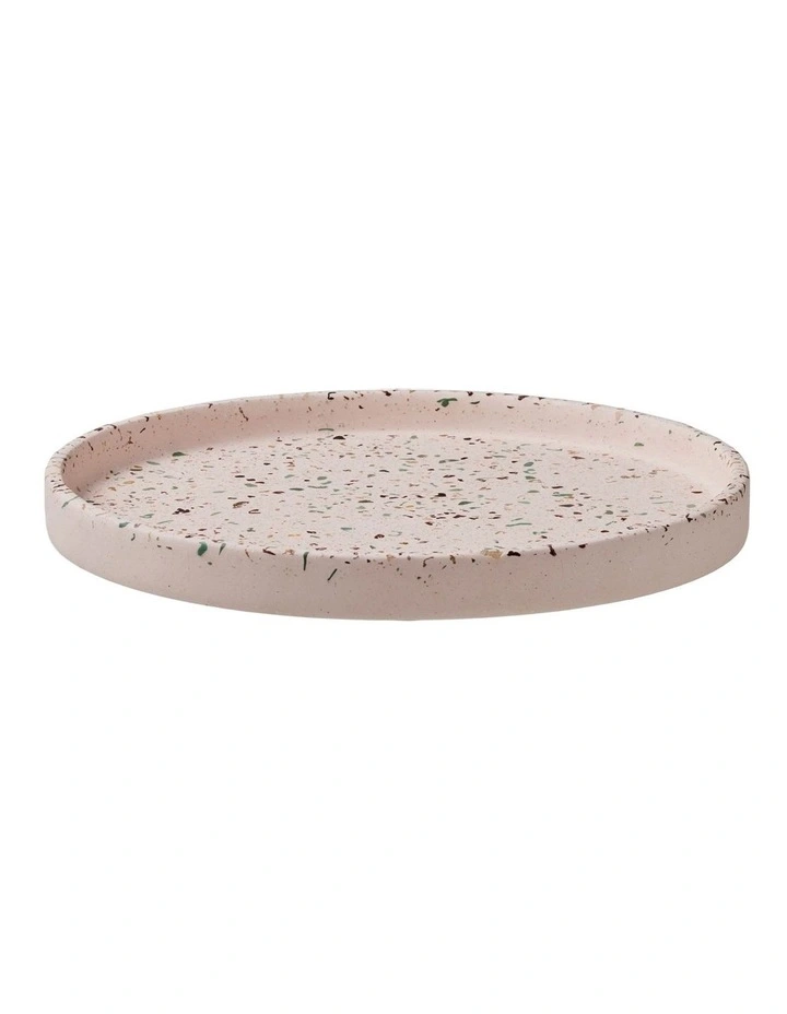 Maxwell & Williams Gift Boxed Livvi Terrazzo Round Serving Tray 26cm In Blush 4 Maxwell & Williams Gift Boxed Livvi Terrazzo Round Serving Tray 26cm In Blush - Image 2