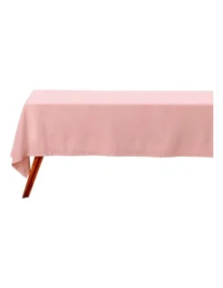 Maxwell & Williams Cotton Classics Rectangle Tablecloth 230x150cm In Rose