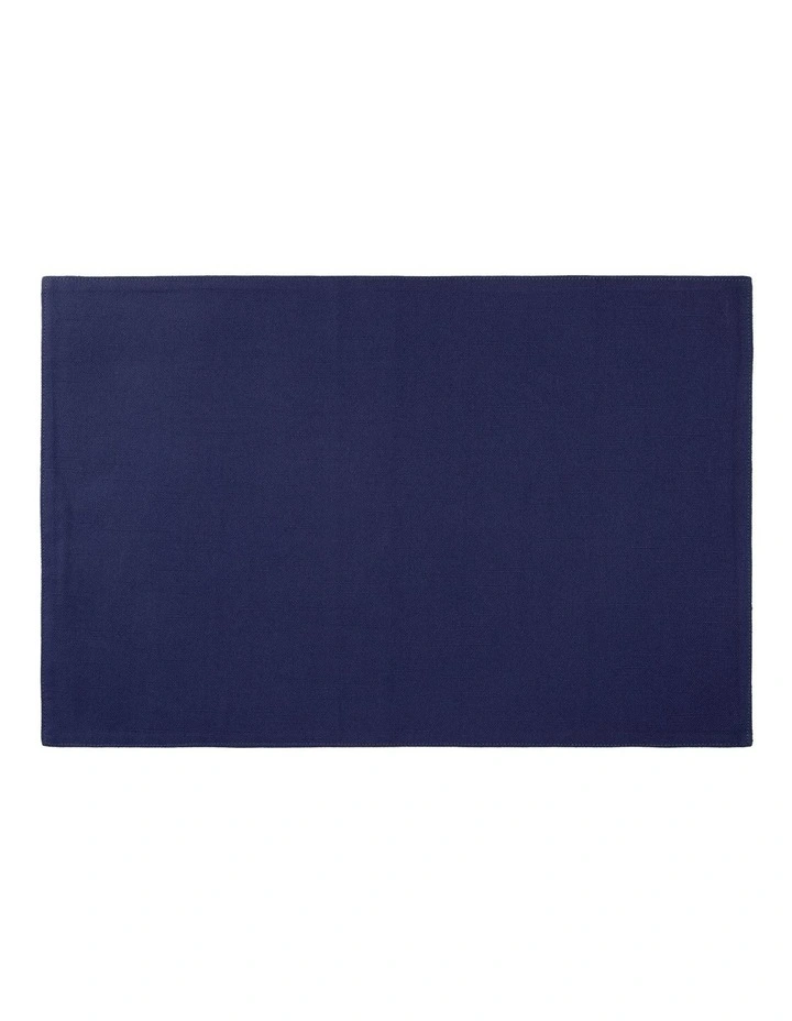 Maxwell & Williams Cotton Classics Placemat 45x30cm In Navy 3 Maxwell & Williams Cotton Classics Placemat 45x30cm In Navy