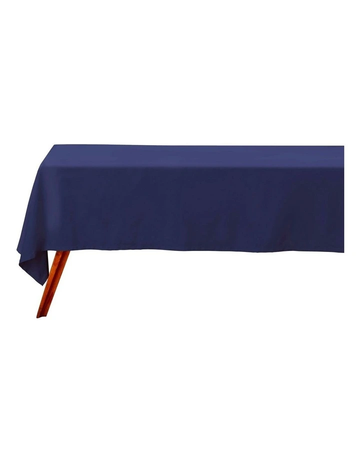 Maxwell & Williams Cotton Classics Rectangle Tablecloth 230x150cm In Navy 3 Maxwell & Williams Cotton Classics Rectangle Tablecloth 230x150cm In Navy