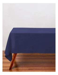 Maxwell & Williams Cotton Classics Rectangle Tablecloth 300x150cm In Navy 9 Maxwell & Williams Cotton Classics Rectangle Tablecloth 300x150cm In Navy -Cutlery Shop 968939380 4 720x928