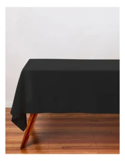 Maxwell & Williams Cotton Classics Rectangle Tablecloth 300x150cm In Black 9 Maxwell & Williams Cotton Classics Rectangle Tablecloth 300x150cm In Black -Cutlery Shop 968939830 4 720x928