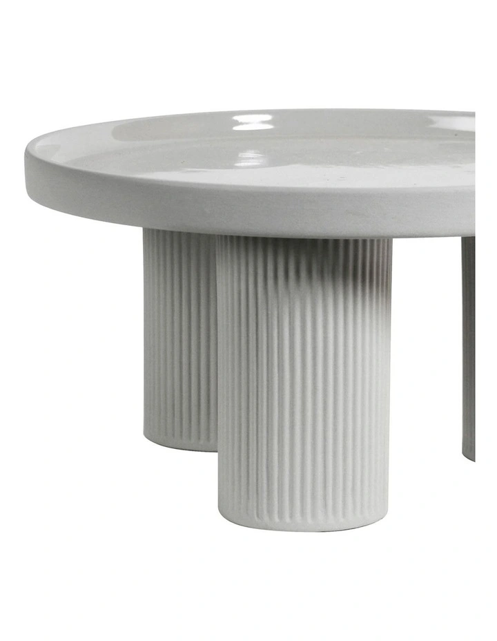 Poet's Dream Cake Stand In Cashmere Grey 4 Poet's Dream Cake Stand In Cashmere Grey - Image 2