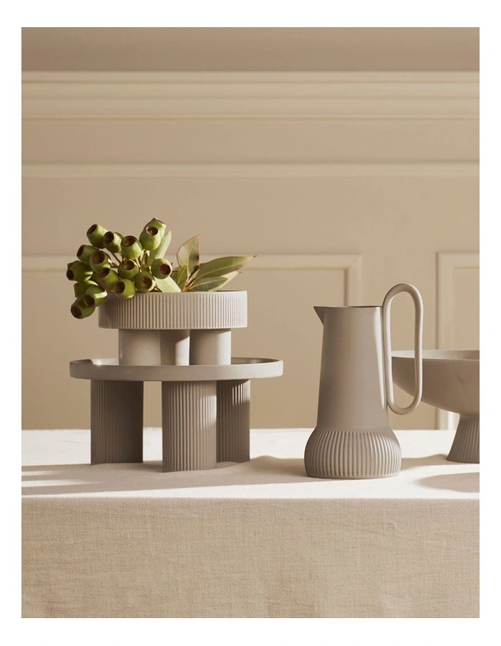 Poet's Dream Cake Stand In Cashmere Grey 5 Poet's Dream Cake Stand In Cashmere Grey - Image 3